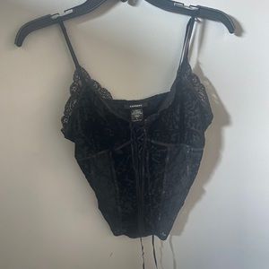 Black Express Top Size Large